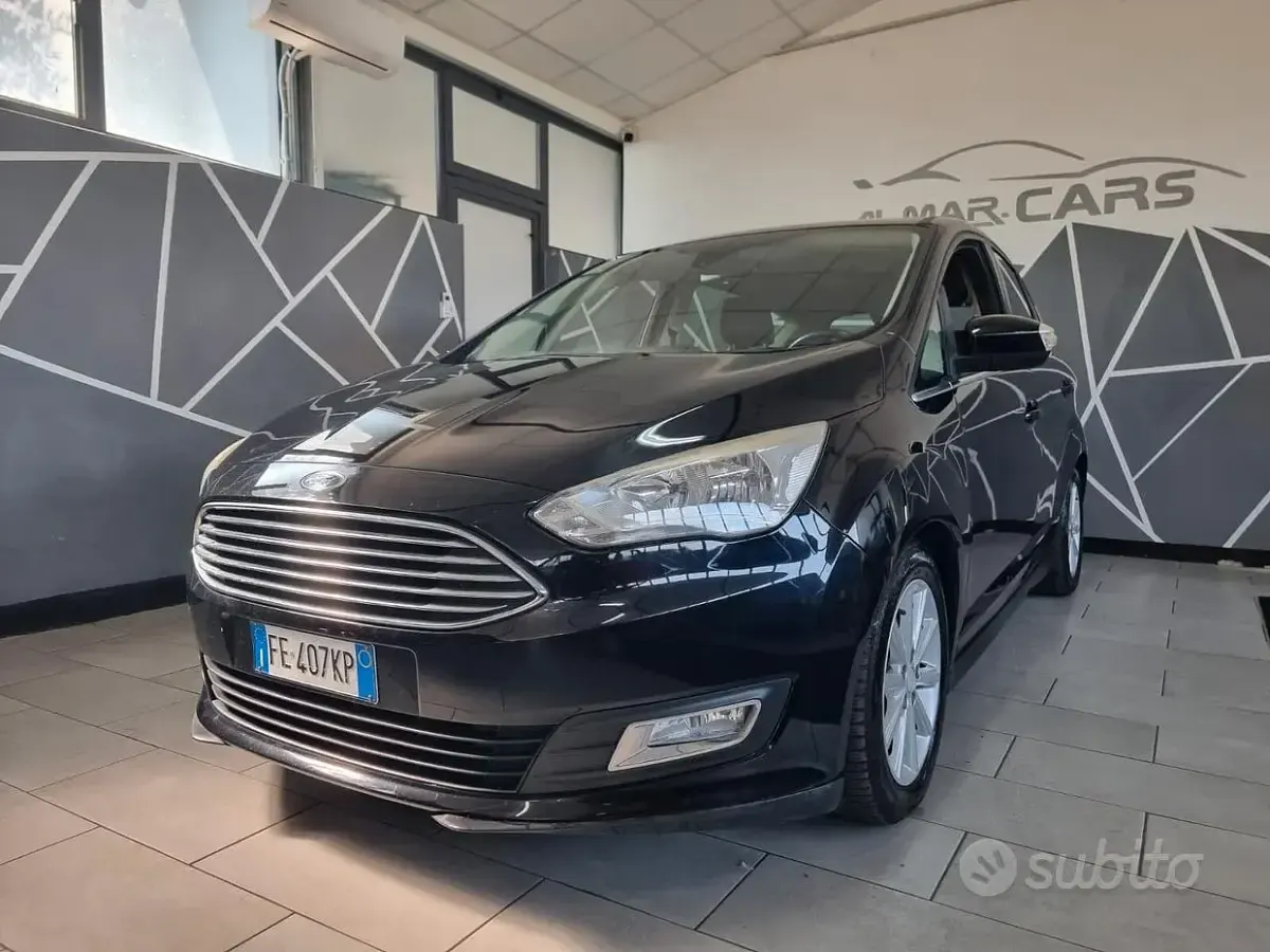 Usata Ford C-MAX Titanium 120 CV (88 kW) 2016 Nero Monovolume