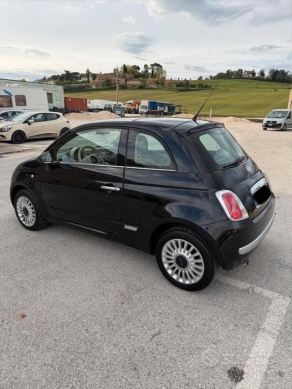 Usata Fiat 500 75 CV (55 kW) 2010 Nero
