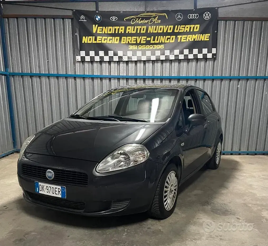 Usata Fiat Punto Evo 65 CV (47 kW) 2008 Grigio Utilitaria