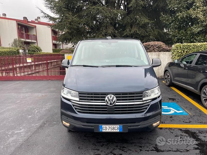 Usata VW T6.1 Trendline 150 CV (110 kW) 2020 Blu Furgone