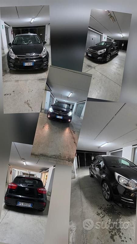 Usata Kia Rio 2016 Nero Utilitaria