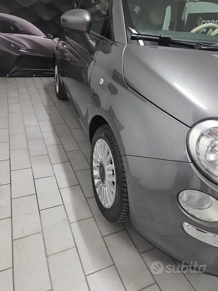 Usata Fiat 500 Lounge 69 CV (50 kW) 2012 Grigio Berlina