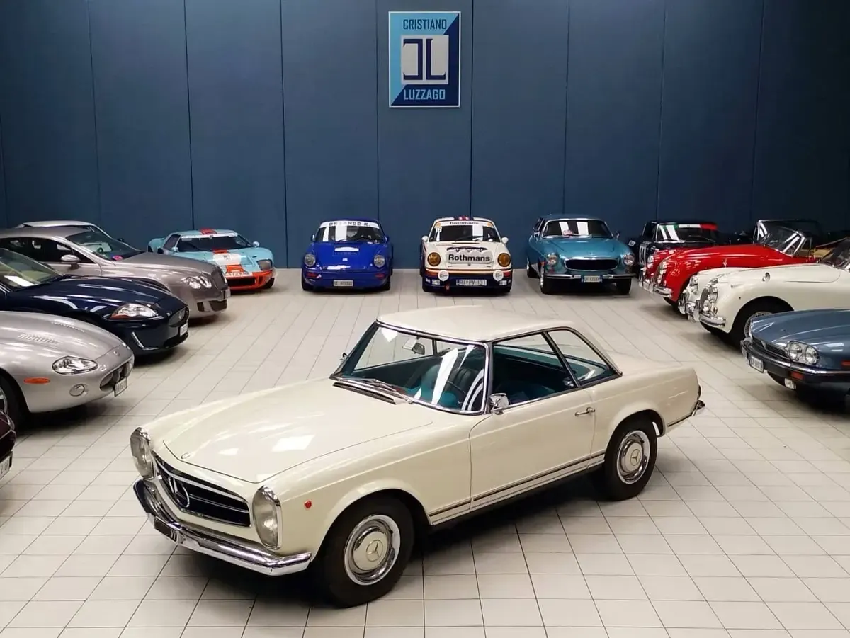 Usata Mercedes 230 150 CV (110 kW) 1965 Bianco Cabrio