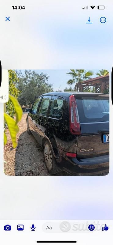 Usata Ford C-MAX 110 CV (80 kW) 2007 Nero Monovolume