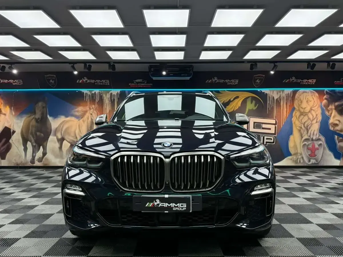 Usata BMW X5 400 CV (294 kW) 2020 Blu/azzurro SUV