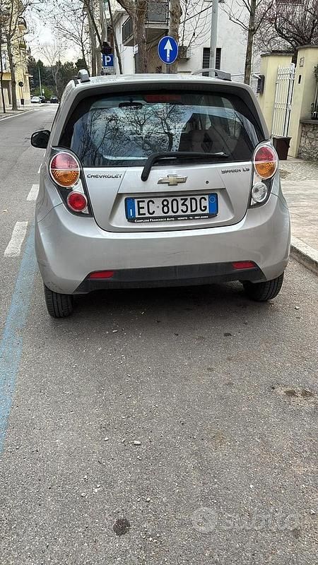 Usata Chevrolet Spark 2010 Grigio Utilitaria