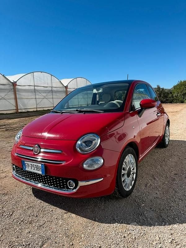 Rosso Usata 2018 Fiat 500 Tre volumi | 8000 € (Ottimo prezzo) - Immagine 1/4