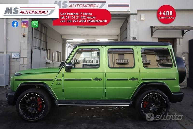 Usata Mercedes G63 AMG AMG 585 CV (430 kW) 2022 Verde SUV
