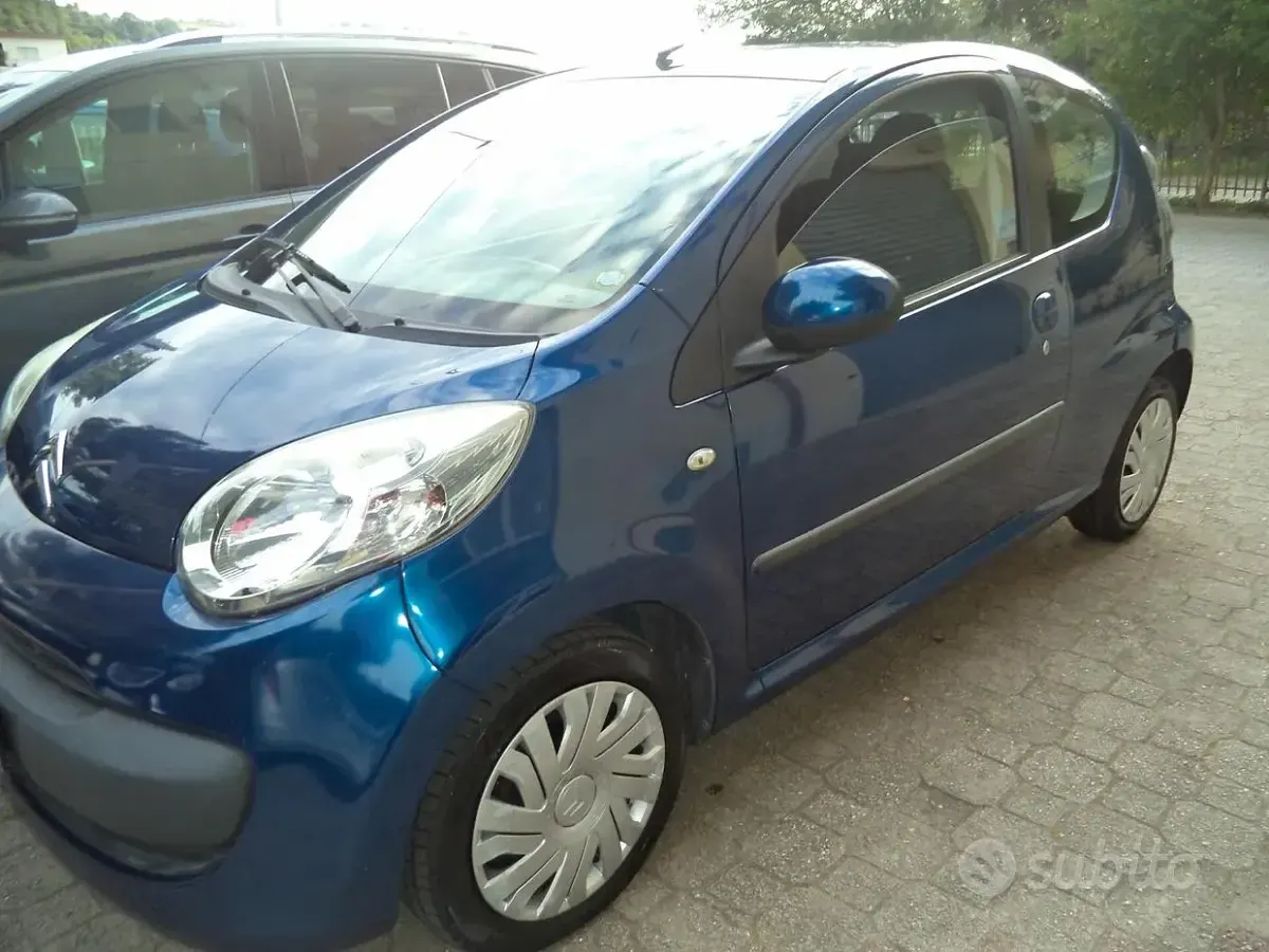Usata Citroën C1 68 CV (50 kW) 2008 Blu Utilitaria
