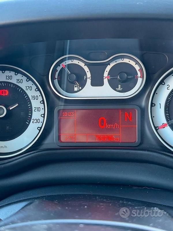 Usata Fiat 500L 85 CV (62 kW) 2017 Verde Monovolume