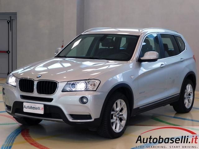 Argento silver met Usata 2011 BMW X3 Efficient Dynamics SUV | 8900 € (Super prezzo) - Immagine 1/4