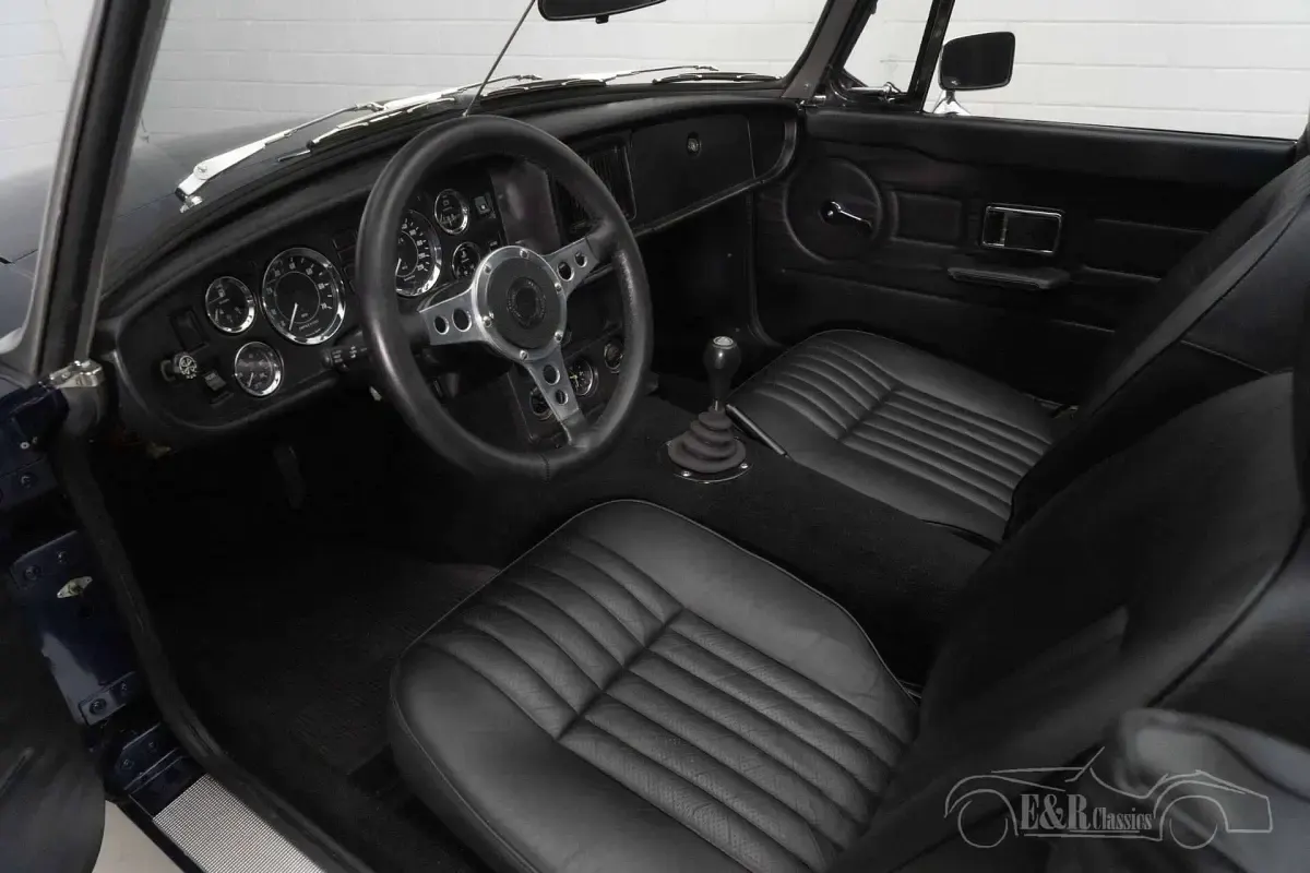Usata MG B 139 CV (102 kW) 1978 Blu Cabrio