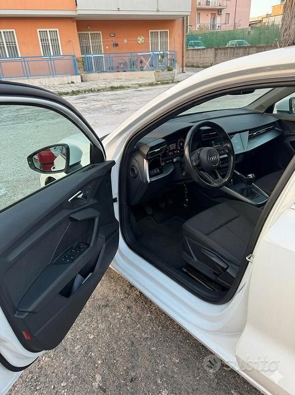 Usata Audi A3 116 CV (85 kW) 2020 Bianco Berlina
