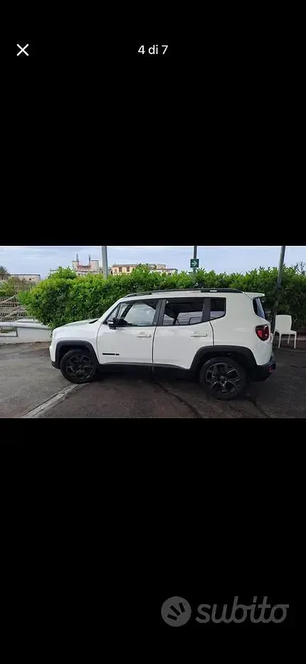 Usata Jeep Renegade 80th Anniversary 131 CV (96 kW) 2021 Bianco SUV