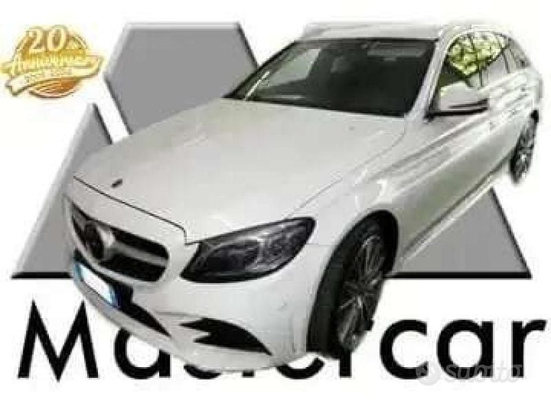 Bianco Usata 2021 Mercedes C220 Premium Station wagon | 22.900 € (Ottimo prezzo) - Immagine 1/4