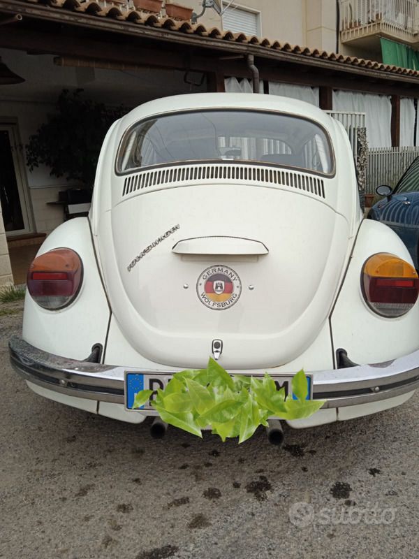 Usata VW Beetle 1982 Bianco Utilitaria