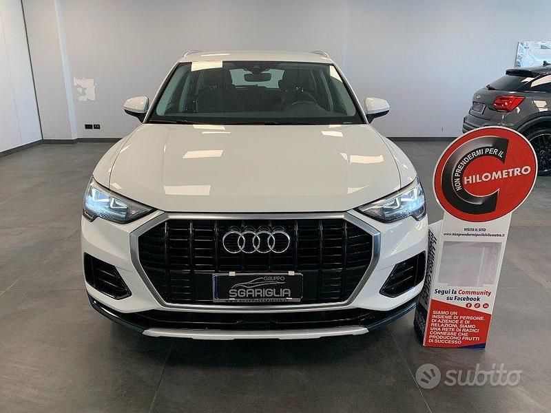 Usata Audi Q3 Advanced 150 CV (110 kW) 2019 Bianco SUV