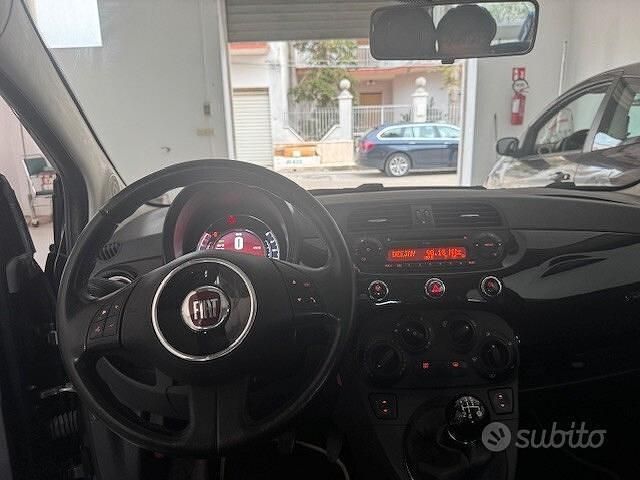Usata Fiat 500 Lounge 69 CV (50 kW) 2015 Nero Berlina