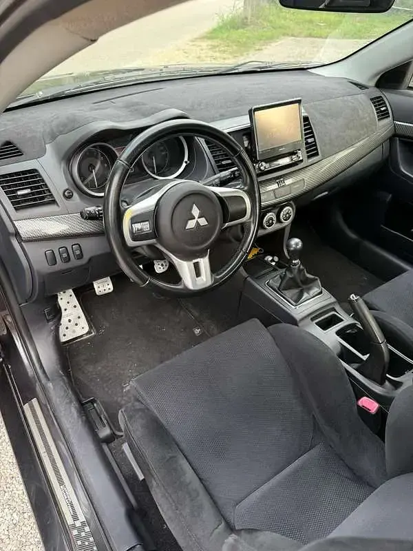 Usata Mitsubishi Lancer 295 CV (216 kW) 2008 Nero Berlina
