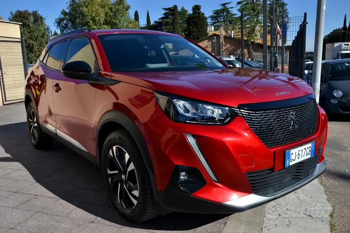 Brugt Peugeot 2008 Allure 131 HK (96 kW) 2022 Rød SUV