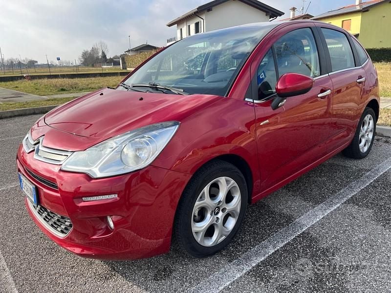 Usata Citroën C3 68 CV (50 kW) 2013 Rosso Berlina