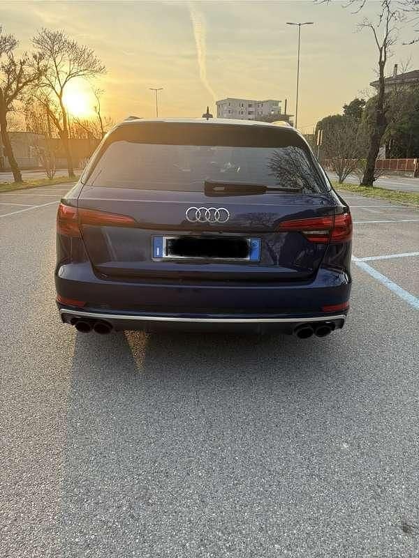 Usata Audi S4 Business 354 CV (260 kW) 2017 Blu Station wagon