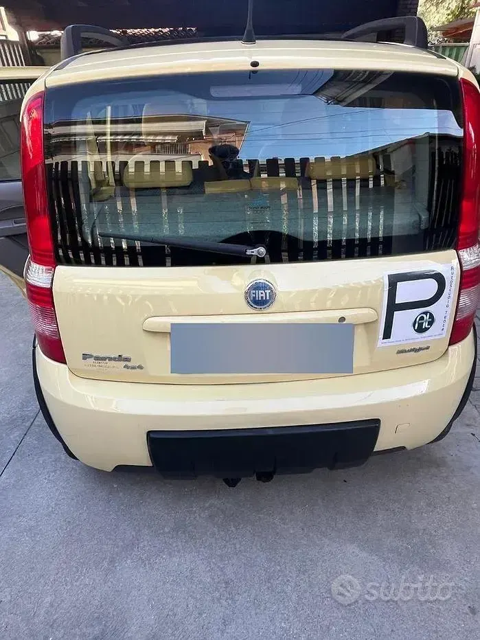 Usata Fiat Panda 4x4 Climbing 69 CV (50 kW) 2005 Giallo Utilitaria