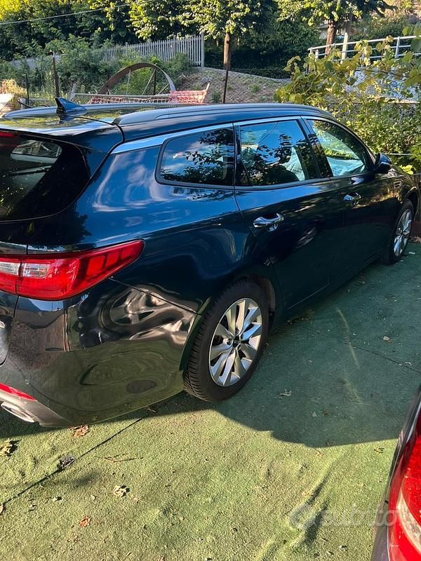 Begagnad Kia Optima 141 HK (103 kW) 2017 Blå Kombi