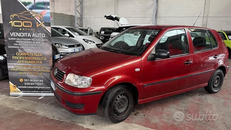 Usata VW Polo 50 CV (36 kW) 2001 Rosso Berlina