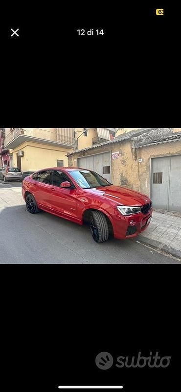 Usata BMW X4 2014 Rosso SUV