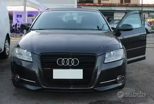 Usata Audi A3 140 CV (102 kW) 2011 Nero Utilitaria