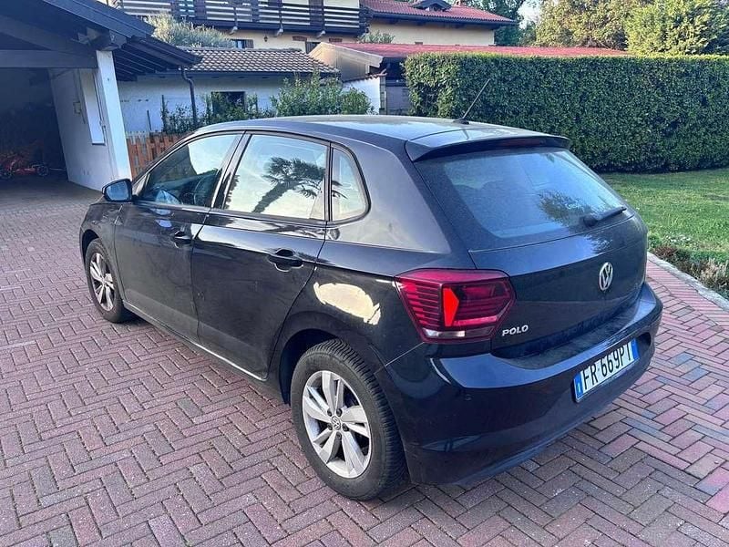 Usata VW Polo Comfortline 75 CV (55 kW) 2018 Nero Utilitaria