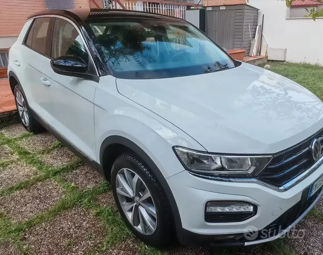 Usata VW T-Roc 116 CV (85 kW) 2018 Bianco SUV