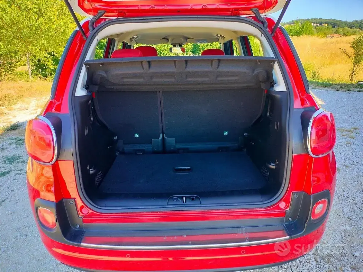 Usata Fiat 500L 105 CV (77 kW) 2014 Rosso Monovolume