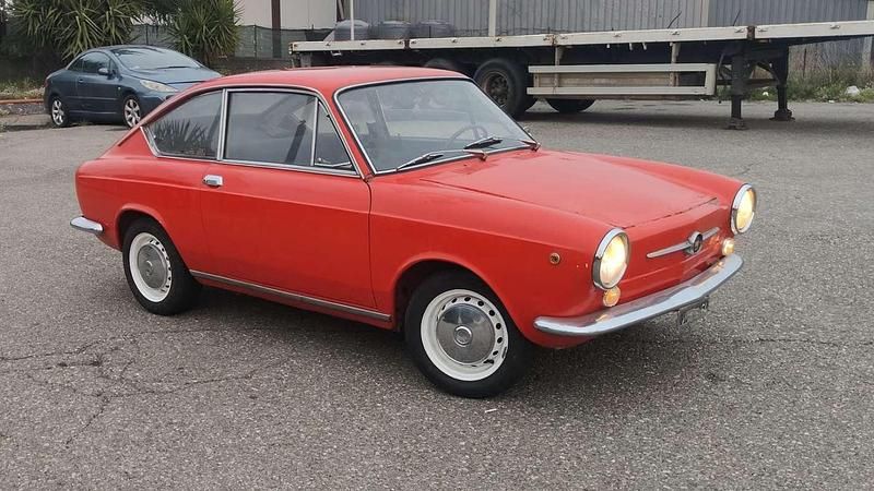 Usata Fiat 850 42 CV (30 kW) 1967 Rosso Coupé