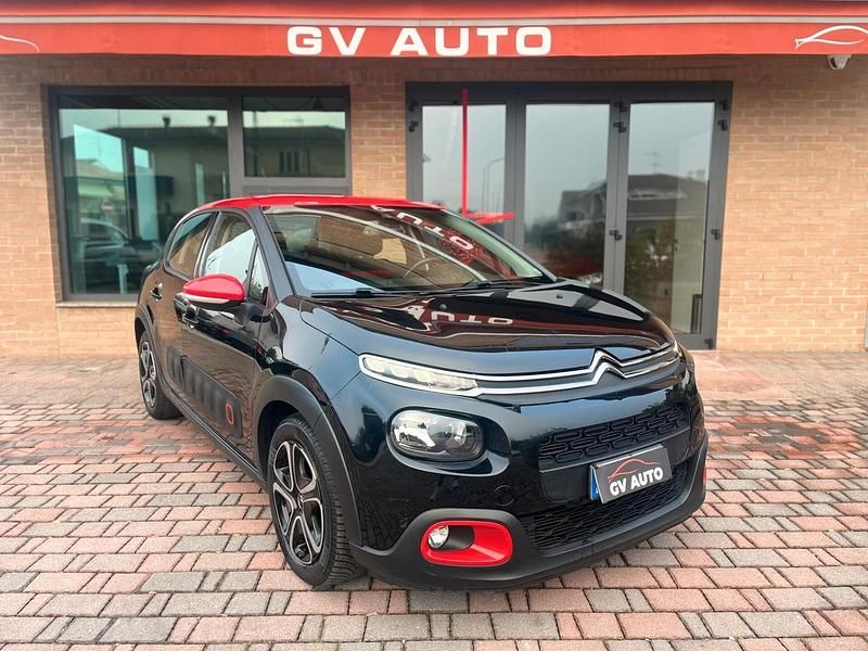 Usata Citroën C3 PureTech 82 CV (60 kW) 2017 Nero Berlina