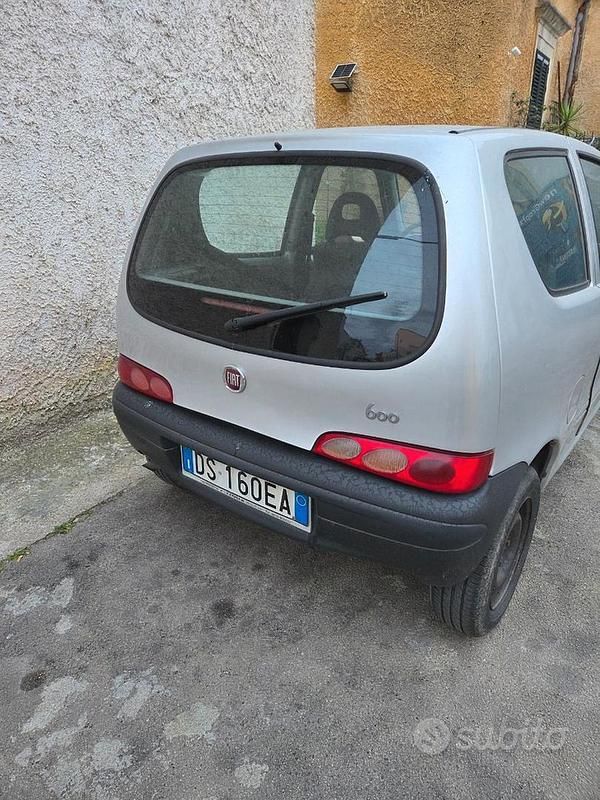 Usata Fiat 600 54 CV (39 kW) 2008 Grigio Utilitaria