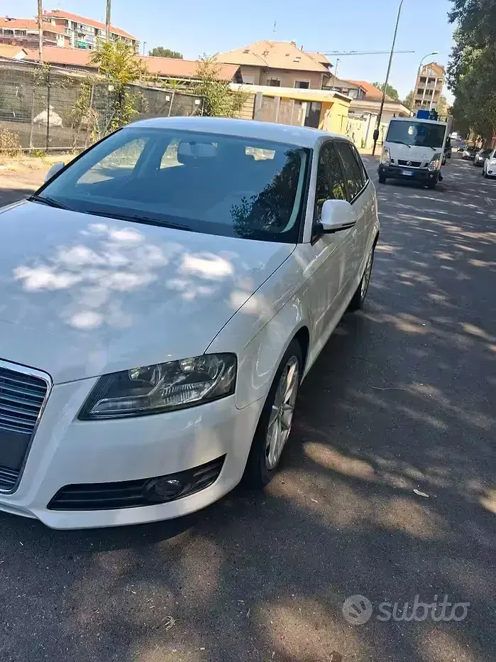 Usata Audi A3 Sportback 2010 Bianco Utilitaria