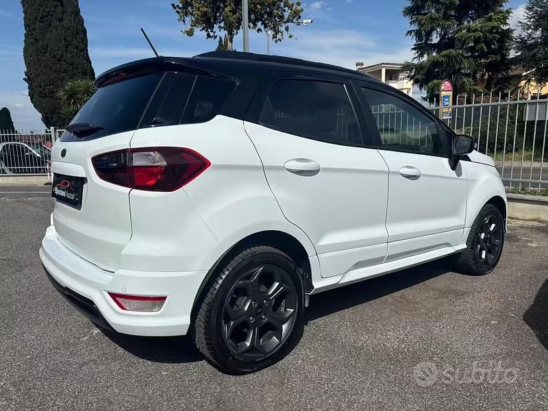 Usata Ford Ecosport ST-Line 100 CV (73 kW) 2019 Bianco SUV