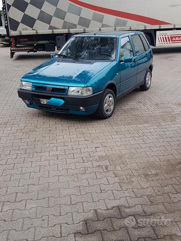 Usata Fiat Uno 71 CV (52 kW) 1993 Verde Utilitaria