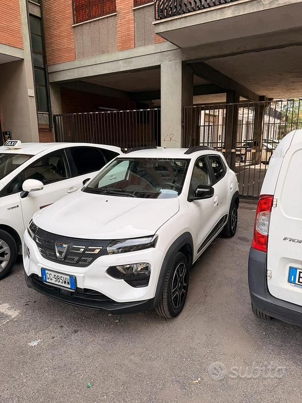 Usata Dacia Spring 33 kW (45 CV) 2021 Bianco Utilitaria