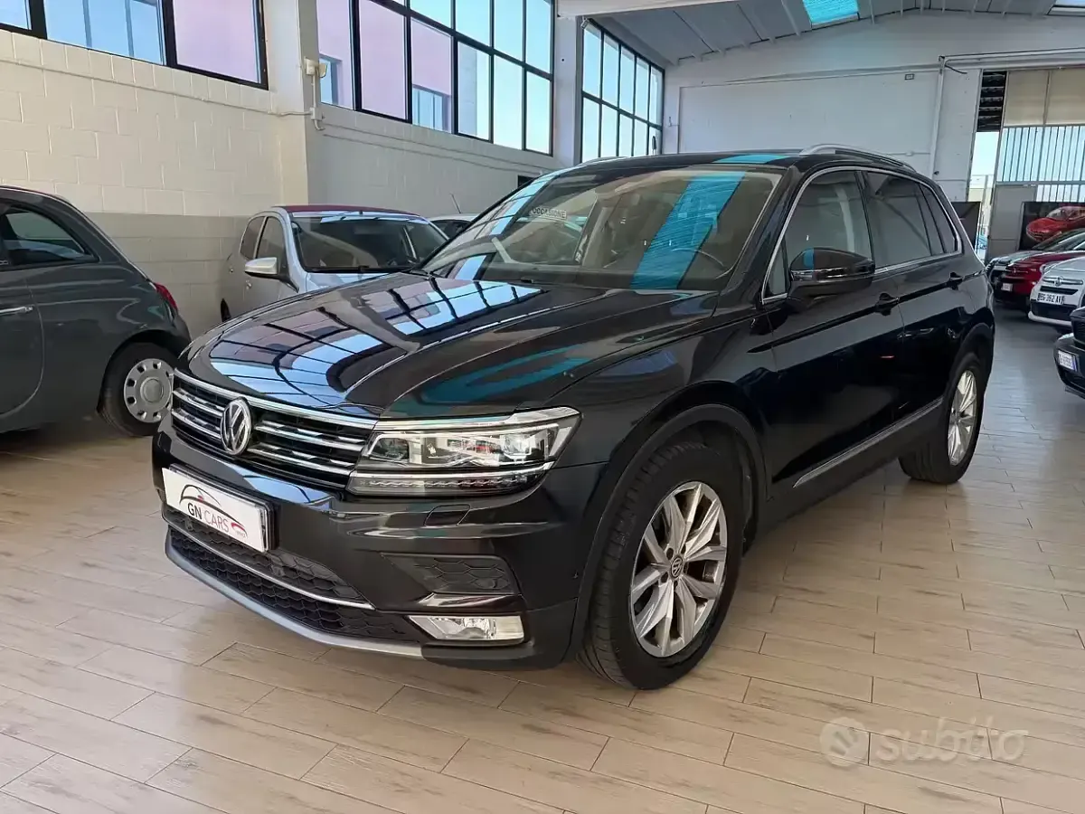 Usata VW Tiguan Style 150 CV (110 kW) 2017 Nero SUV