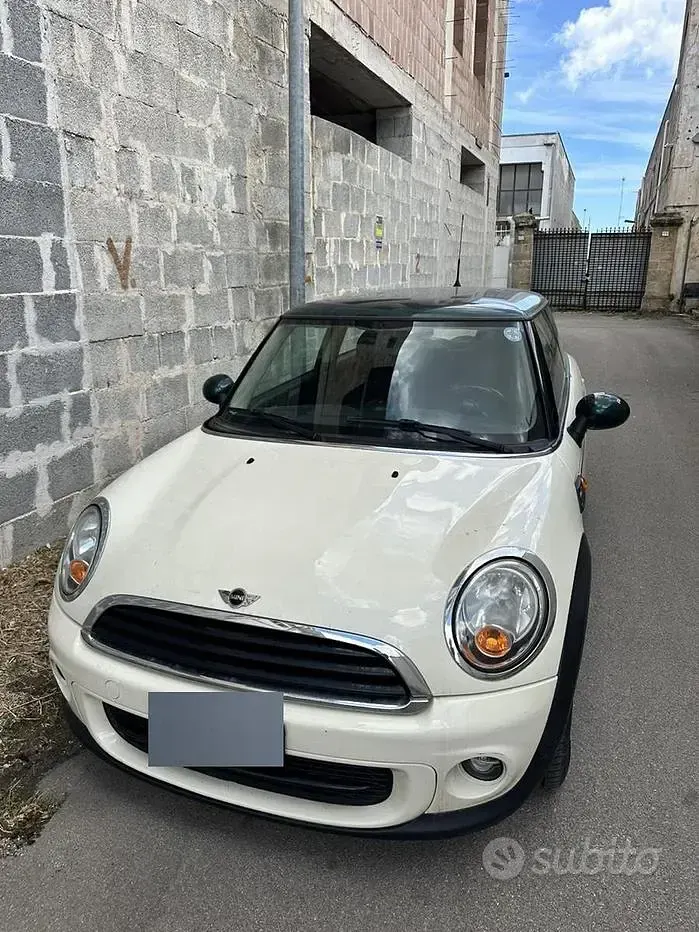 Usata Mini Cooper 116 CV (85 kW) 2013 Bianco Utilitaria