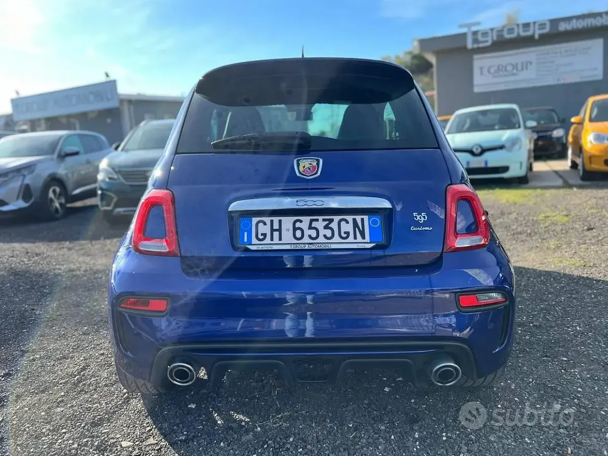 Usata Abarth 595 Turismo 165 CV (121 kW) 2021 Blu Berlina