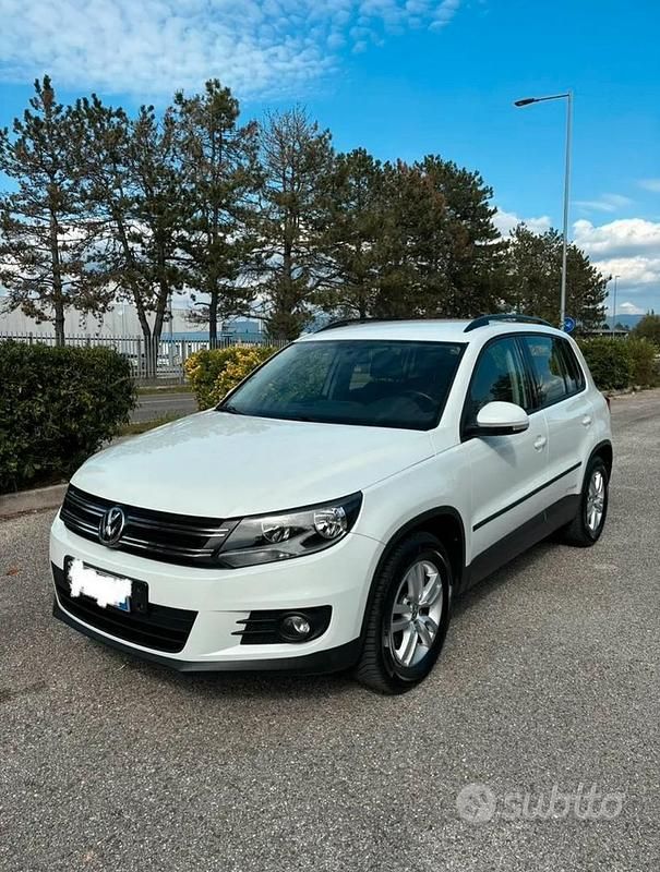 Usata VW Tiguan 122 CV (89 kW) 2015 Bianco SUV