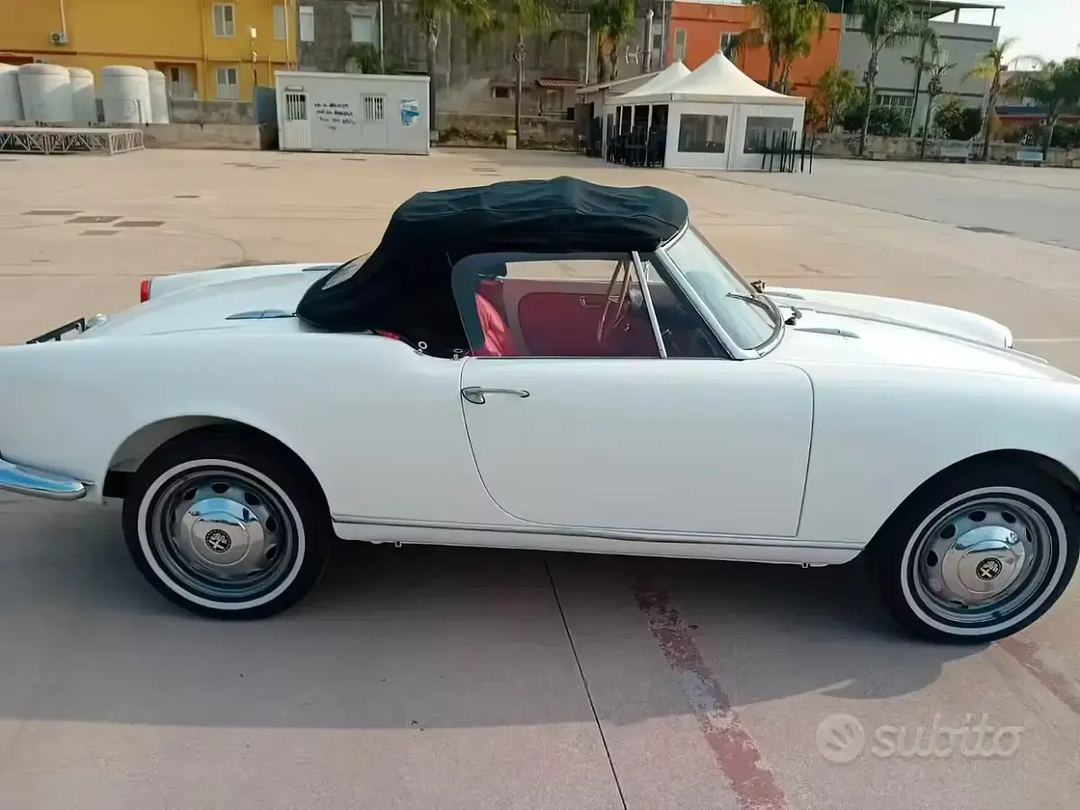 Usata Alfa Romeo Giulietta 1960 Bianco Cabrio