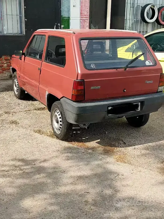 Usata Fiat Panda 39 CV (28 kW) 1997 Rosso Utilitaria