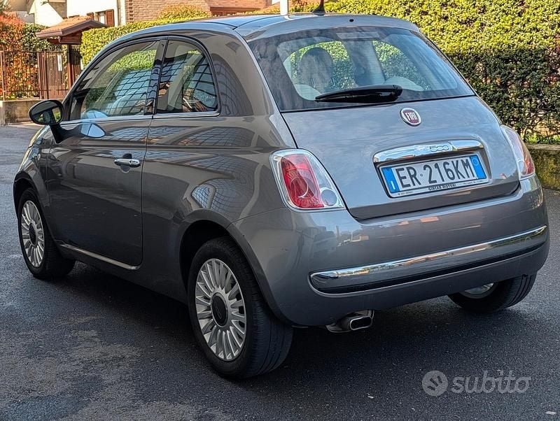 Usata Fiat 500 Lounge 69 CV (50 kW) 2013 Grigio Berlina