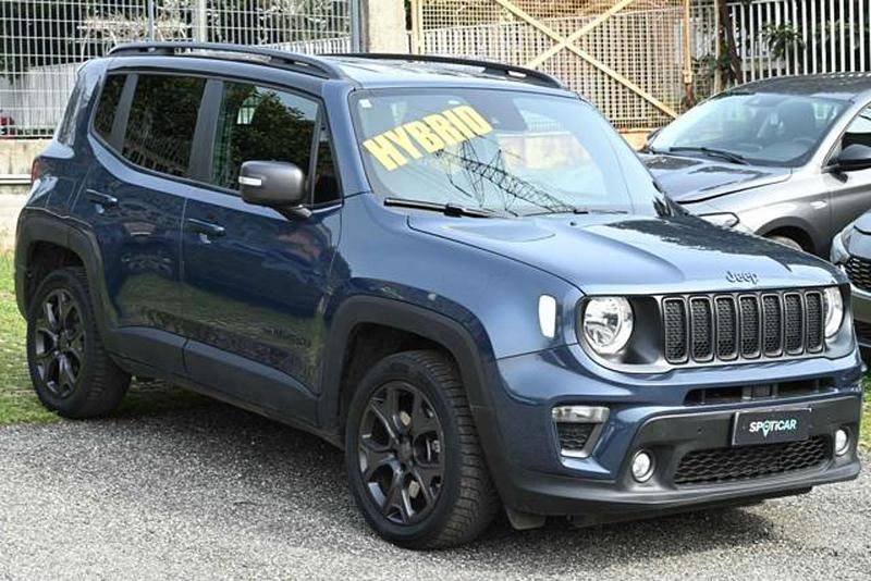 Usata Jeep Renegade Limited 190 CV (139 kW) 2022 Blu SUV
