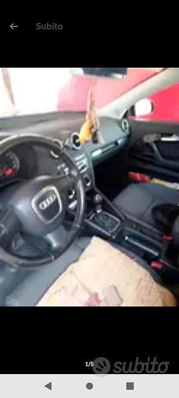 Usata Audi A3 140 CV (102 kW) 2005 Nero Utilitaria